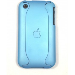 Чехол для iPhone 3G жесткий чехол-корпус голубой