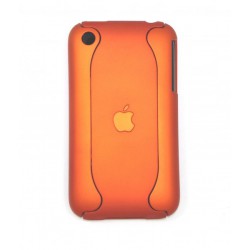 Чехол для iPhone 3G жесткий чехол-корпус оранжевый
