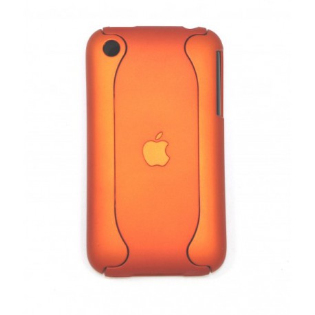 Чехол для iPhone 3G жесткий чехол-корпус оранжевый
