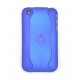 Чехол для iPhone 3G жесткий чехол-корпус синий