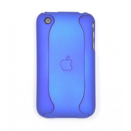 Чехол для iPhone 3G жесткий чехол-корпус синий
