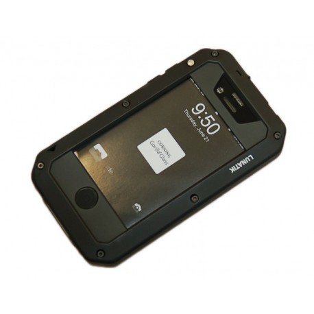 Чехол для Apple iPhone 4 "LUNATIK" /черный/