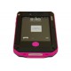 Чехол для Apple iPhone 4 "LUNATIK" /черный-малиновый/