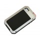 Чехол для Apple iPhone 4 "LUNATIK" /серый/