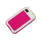 Чехол для Apple iPhone 4 "LUNATIK" /белый/