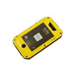 Чехол для Apple iPhone 4 "LUNATIK" /желтый/