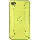 Чехол для iPhone 4G из двух частей с яблоком зеленый