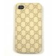 Чехол для iPhone 4G Gucci бежевый