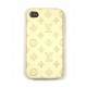 Чехол для iPhone 4G LV бежевый