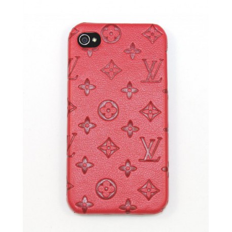Чехол для iPhone 4G LV красный