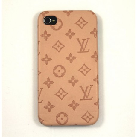 Чехол для iPhone 4G LV светло-розовый