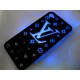 Чехол для iPhone 4G - светомузыка, работающий от звонка Louis Vuitton