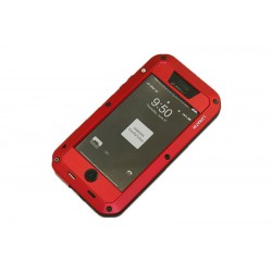 Чехол для Apple iPhone 5 "LUNATIK" /красный/