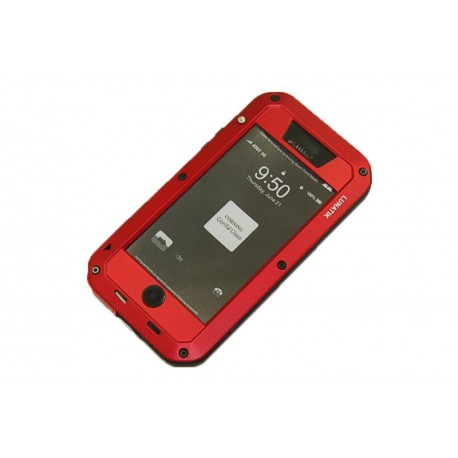 Чехол для Apple iPhone 5 "LUNATIK" /красный/
