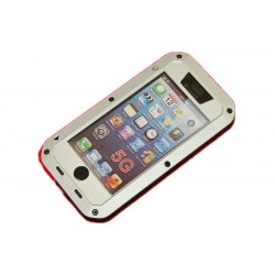 Чехол для Apple iPhone 5 "LUNATIK" /серый/