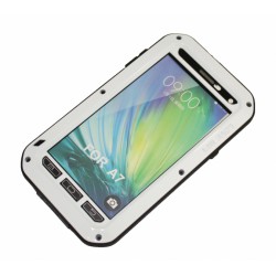 Чехол PALMEXX для Samsung Galaxy A7 "LUNATIK/LOVE MEI" /белый/
