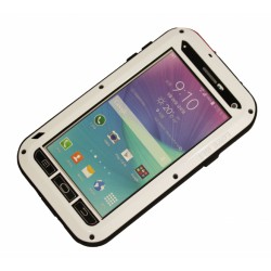 Чехол PALMEXX для Samsung Galaxy Note 4 "LUNATIK/LOVE MEI" /белый/
