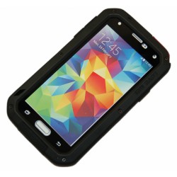Чехол для Samsung G900 Galaxy S5 "LUNATIK / LOVE MEI" /черный/