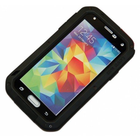 Чехол для Samsung G900 Galaxy S5 "LUNATIK / LOVE MEI" /черный/