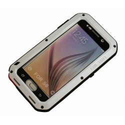 Чехол PALMEXX для Samsung Galaxy S6 "LUNATIK/LOVE MEI" /белый/
