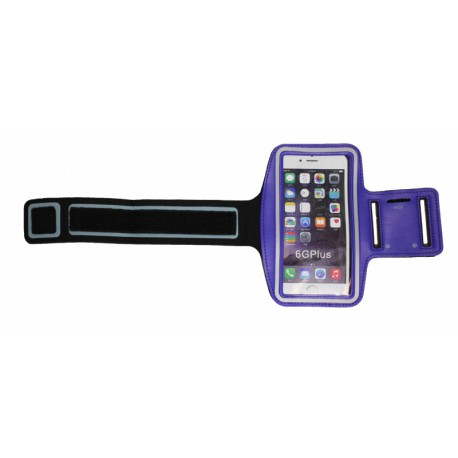 Чехол PALMEXX спортивный на руку для Apple iPhone 6Plus /синий/