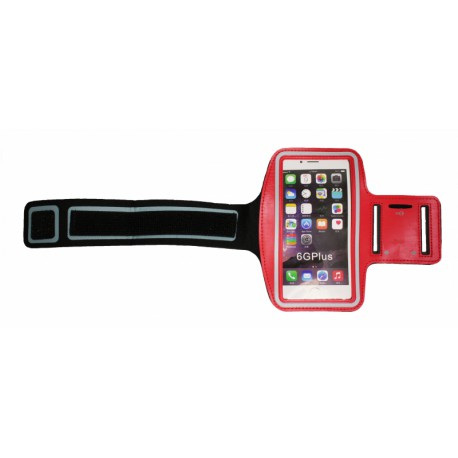 Чехол PALMEXX спортивный на руку для Apple iPhone 6Plus /красный/