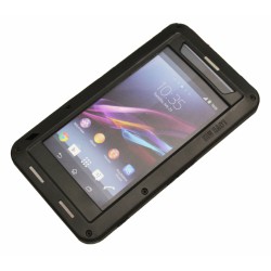 Чехол PALMEXX для Sony Xperia Z1 "LUNATIK/LOVE MEI" /черный/