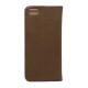 Кожаный чехол PALMEXX для Apple iphone 5/5S книга /коричневый/