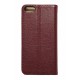 Кожаный чехол PALMEXX для Apple iphone 5/5S книга /бордовый/