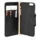 Кожаный чехол PALMEXX для Apple iphone 6 книга /черный/