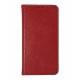 Кожаный чехол PALMEXX для Samsung Galaxy S6 книга /красный/