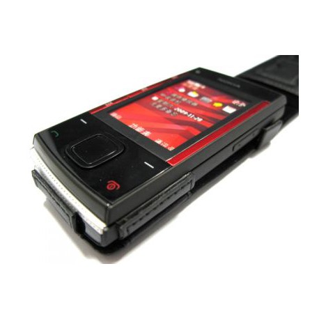 Кожаный чехол Nokia X3