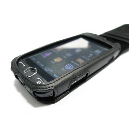 Кожаный чехол Samsung i8000