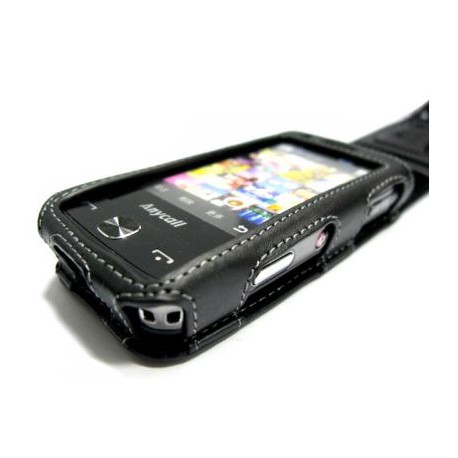 Кожаный чехол Samsung M8910