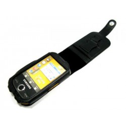 Кожаный чехол Samsung S3650 Corby