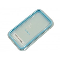 Бампер для Apple iPhone 4S /голубой/