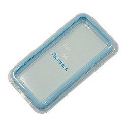 Бампер для Apple iPhone 5 /голубой/