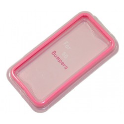 Бампер для Apple iPhone 5 /розовый/