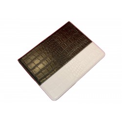 Чехол для Apple iPad 2 / 3 / 4 "SmartSlim" /черный крокодил/
