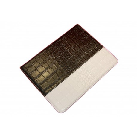 Чехол для Apple iPad 2 / 3 / 4 "SmartSlim" /черный крокодил/