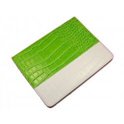 Чехол для Apple iPad 2 / 3 / 4 "SmartSlim" /зеленый крокодил/