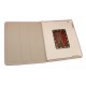 Чехол для Apple iPad 2 / 3 / 4 "SmartSlim" /белый крокодил/