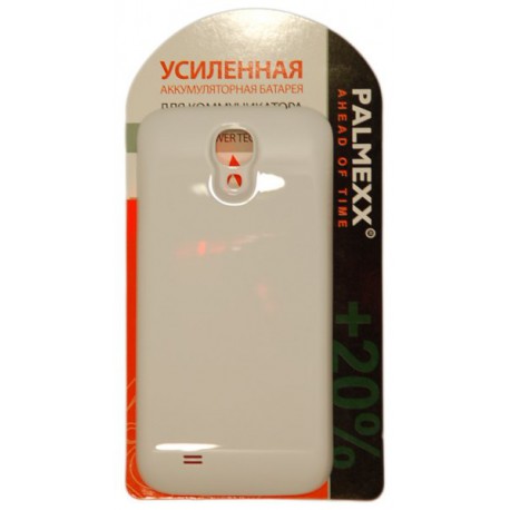 Аккумулятор повышенной емкости для Samsung i9500 Galaxy S4 /6000mAh /белый/