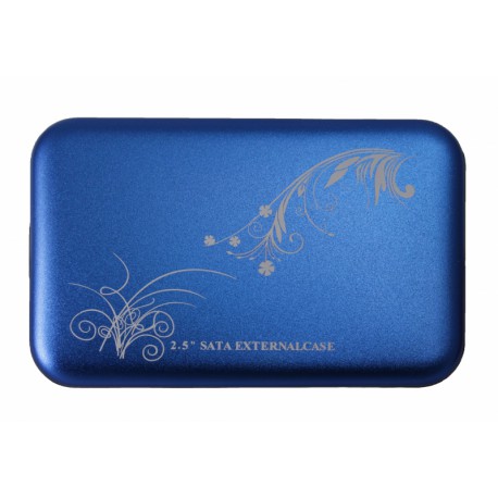 HDD Case 2.5" USB2.0 /синий/