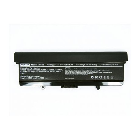Аккумулятор повышенной емкости Dell Inspiron 1545 (11,1v 7200mAh)