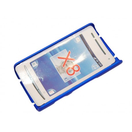 Чехол HARD CASE для Sony-Ericsson Xperia X8 /синий/