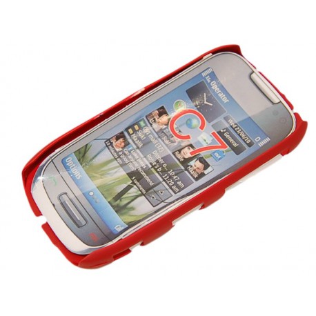 Чехол HARD CASE для Nokia C7 /бордовый/