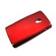 Чехол HARD CASE для Sony-Ericsson Xperia X10 /бордовый/