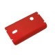 Чехол HARD CASE для Sony-Ericsson Xperia X8 /бордовый/