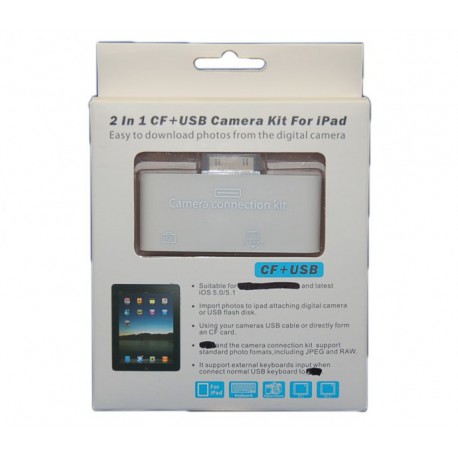 Переходник Camera Connection Kit CompactFlash + USB для iPad 2, 3 /2 in 1/
